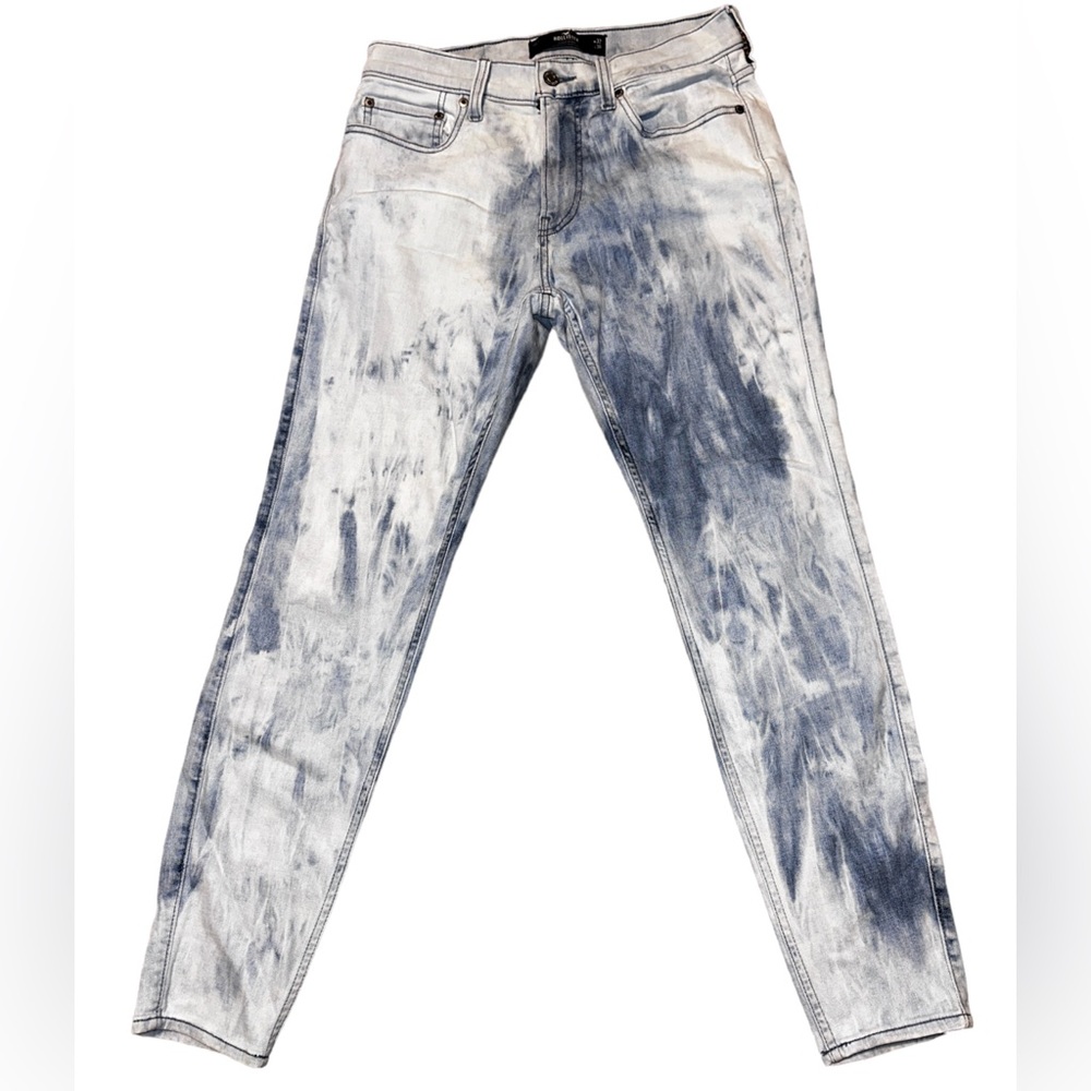 Men’s- Hollister- Light Acid Wash Jeans- Super Skinny- Sz 32x30- NWOT